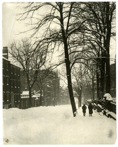 Mt Vernon Street, Boston, ok.1902-10 (zdjęcie żelatynowo-srebrowe) autorstwa Jessie Tarbox Beals