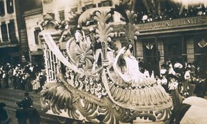 Nowy Orlean, Mardi Gras, ok. 1905 autorstwa Jessie Tarbox Beals