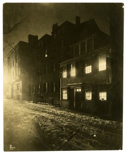 Pinckney Street, Boston, Mass, USA, ok. 1902-10 (zdjęcie żelatynowo-srebrowe) autorstwa Jessie Tarbox Beals