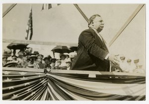 William Howard Taft, c.1908-12 (zdjęcie żelatynowo-srebrowe) autorstwa Jessie Tarbox Beals