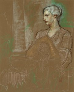 Jessie Wilcox Smith, ok. 1930 r. (pastel na papierze) autorstwa Jessie Willcox Smith