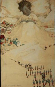 Kraina Kołdry (kolor lito) autorstwa Jessie Willcox Smith