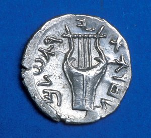 Moneta z buntu Bar Kochba, 134-135 (metalowa)