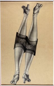 Kolaż „”Dwie piękne nogi”” – Jindrich Styrsky (1899-1942) (48 z 35)