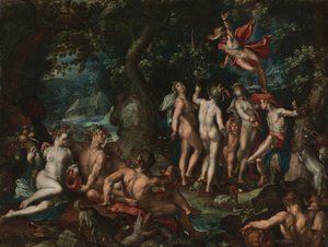 Wyrok w Paryżu autorstwa Joachim Anthonisz. Wtewael