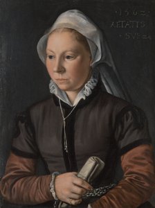 Portret młodej kobiety autorstwa Joachim Beuckelaer