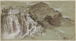 Wodospady w Tivoli (rekto)