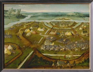 Bitwa pod Pawią ... autorstwa Joachim Patinir