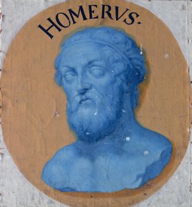 Homer, ok. 1670. autorstwa Joachim von Sandrart