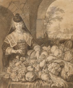 Personifikacja września autorstwa Joachim von Sandrart