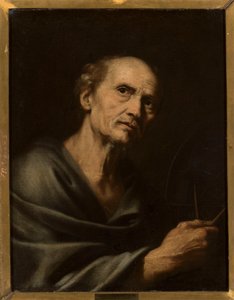 Portret mężczyzny z cyrklem autorstwa Joachim von Sandrart
