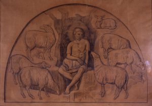Dobry Pasterz autorstwa Joakim Frederik Skovgaard