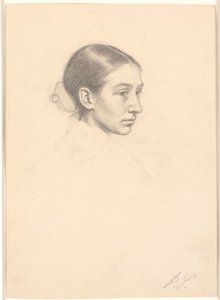 Portret Susette Cathrine Skovgaard (zamężna Holten) autorstwa Joakim Frederik Skovgaard