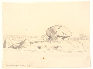 Stendysse. Haldskovvænge autorstwa Joakim Frederik Skovgaard