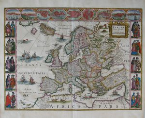 Mapa Europy Od: Atlas Maior