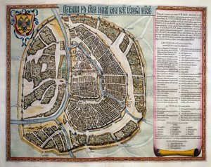 Moskwa, tom II, Atlas Maior, Joan Blaeu (1596-1673), miedzioryt, Amsterdam autorstwa Joan Blaeu