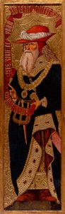 Abraham - Obraz Joana Gasco (aktywny 1500-1529) - ok. 1930 r. 1500 - Tempera na panelu - 233,5x66,1 - Narodowe Muzeum Sztuki Katalonii, Barcelona