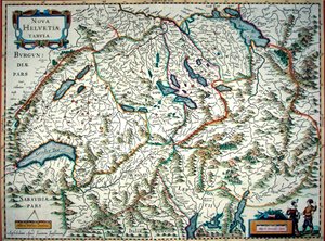 Nowa mapa Szwajcarii