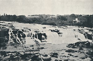 Wodospad Piracicaba, 1895 autorstwa Joao Pompe