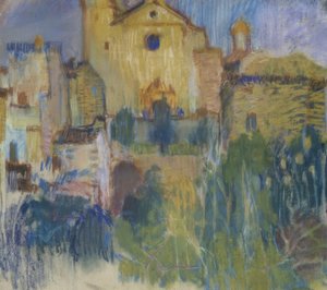 Maspujols autorstwa Joaquim Mir i Trinxet