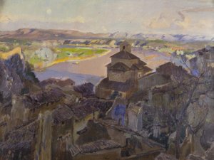 Miravet autorstwa Joaquim Mir i Trinxet