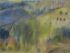 pastel autorstwa Joaquim Mir i Trinxet