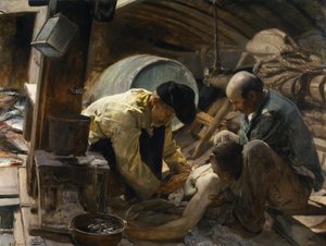 I wciąż mówią, że ryba jest droga autorstwa Joaquín Sorolla
