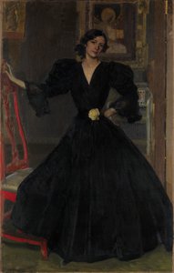 Sorolla w czerni autorstwa Joaquín Sorolla