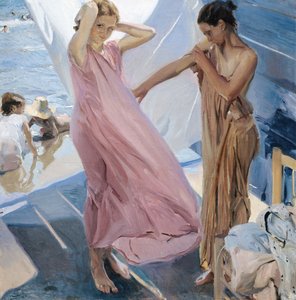 Po kąpieli autorstwa Joaquín Sorolla