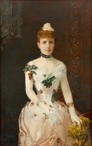 Maria Krystyna Austrii 1858-1929, królowa Hiszpanii, 1888. autorstwa Joaquín Sorolla