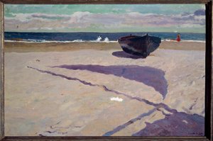 Cień łodzi Obraz Joaquina Sorolla y Bastida (1862-1923) 1903 Madryt, Muzeum Sorolla autorstwa Joaquín Sorolla