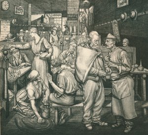 Jadalnia, Chelsea, c1911-1924, 1924