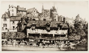 Les Lavoirs, Vannes (grawerowanie i sucha igła)