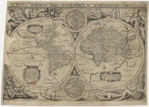 Mapa świata, 1631