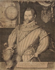 Portret Sir Francisa Drake
