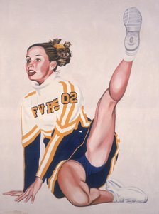 Rutyna podłogowa, 2002 (olej i akryl na płótnie)