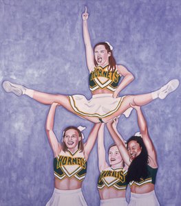 Lets go Hornets #1 Yeah!, 2002 (olej i akryl na płótnie)