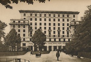 Górska masa murarska na zachodnim krańcu najcenniejszego miejsca, c1935.