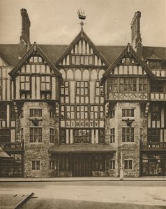 Część budynku Libertys Tudor Building przy Great Marlborough Street, c1935.