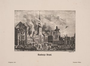 Duński: "Hamborgs brand" autorstwa Johan Aagaard