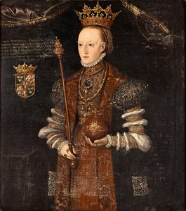 Królowa Małgorzata Leijonhufvud ze Szwecji autorstwa Johan Baptista van Uther