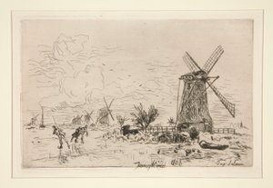 Batavia autorstwa Johan Barthold Jongkind