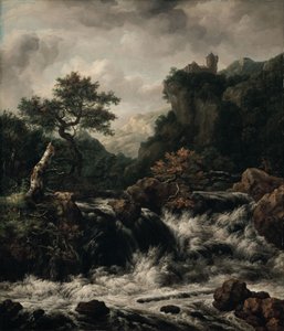 Kopia pejzażu J. Ruisdaela autorstwa Johan Christian Dahl