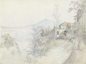 Z okolic Castellammare autorstwa Johan Christian Dahl