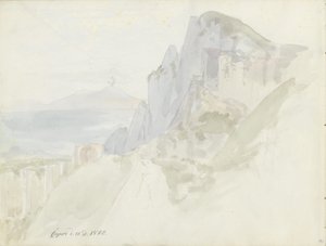Z drogi między miastem Capri a Marina Grande autorstwa Johan Christian Dahl