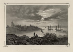 Ilustracja zaczerpnięta z książki Norway wyprodukowanej w Drawings by Asbjørnsen, P.Chr. i wydane przez Chr. Tønsberga (nr 1848) autorstwa Johan Christian Dahl