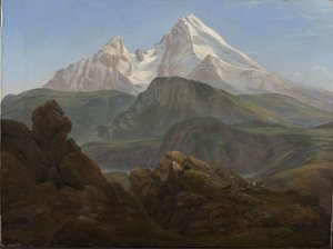 Watzmann autorstwa Johan Christian Dahl
