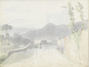 W Casamicciola na Ischii autorstwa Johan Christian Dahl