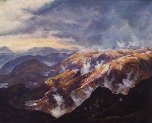 Widok z Lyshornet autorstwa Johan Christian Dahl