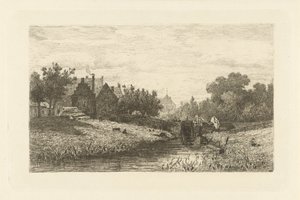 Widok zamka autorstwa Johan Conrad Greive